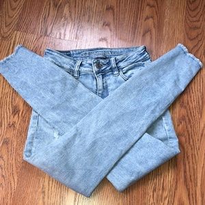 American Eagle ripped jeans